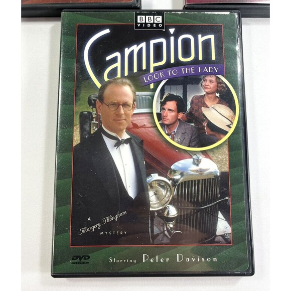 BBC Video Campion DVD Lot of 3 Death of a Ghost, The Case of the Late Pig Tested - Picture 4 of 15